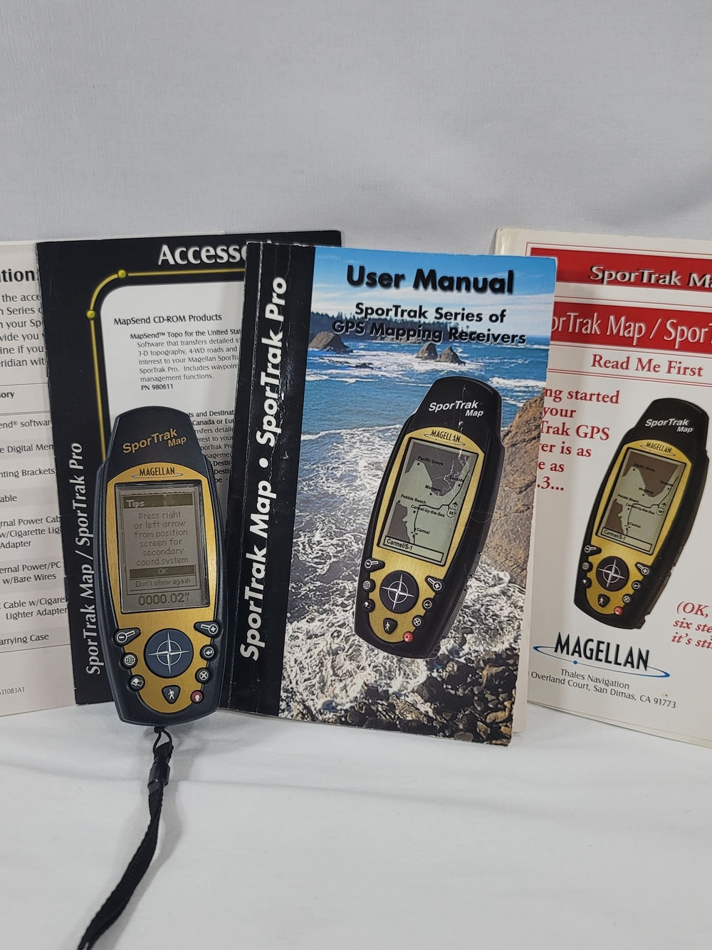 Magellan SporTrak Map Personal Navigator, Handheld GPS Device